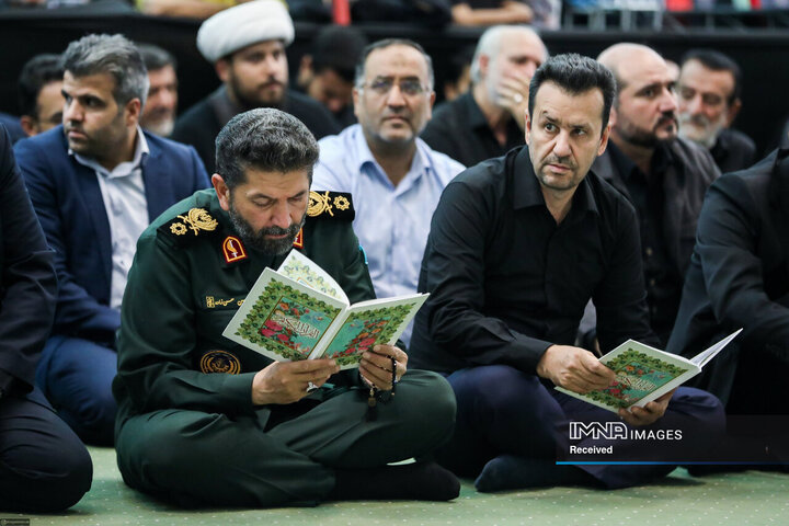 مراسم بزرگداشت رهبر شهید انقلاب در مصلای تهران