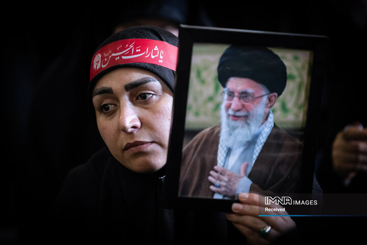 مراسم بزرگداشت رهبر شهید انقلاب در مصلای تهران