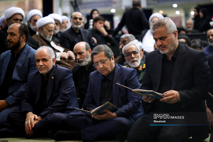 مراسم بزرگداشت رهبر شهید انقلاب در مصلای تهران