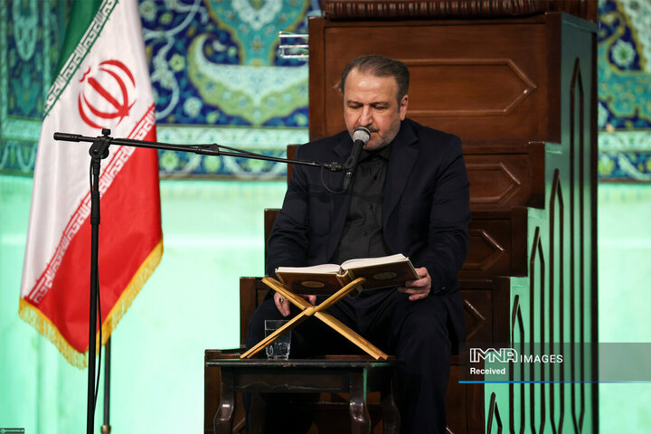 مراسم بزرگداشت رهبر شهید انقلاب در مصلای تهران