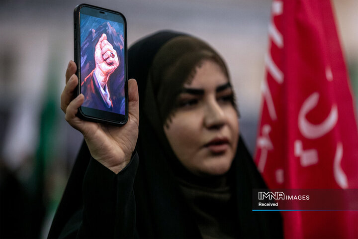 مراسم بزرگداشت رهبر شهید انقلاب در مصلای تهران