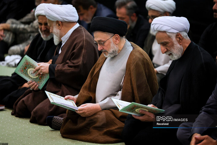 مراسم بزرگداشت رهبر شهید انقلاب در مصلای تهران