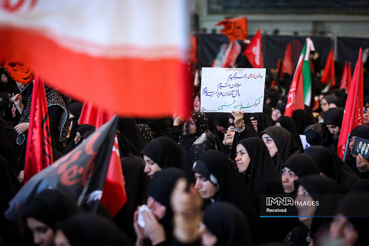 مراسم بزرگداشت رهبر شهید انقلاب در مصلای تهران