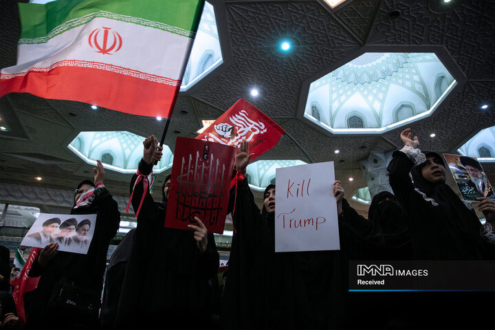 مراسم بزرگداشت رهبر شهید انقلاب در مصلای تهران