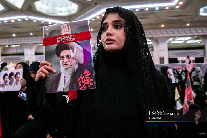 مراسم بزرگداشت رهبر شهید انقلاب در مصلای تهران