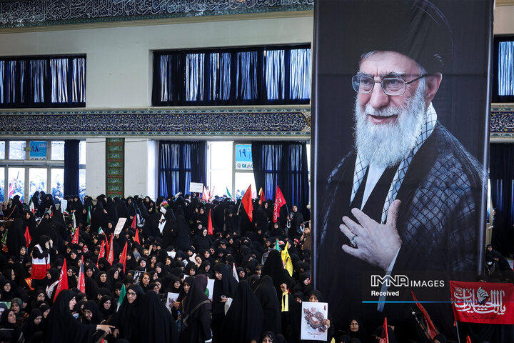مراسم بزرگداشت رهبر شهید انقلاب در مصلای تهران