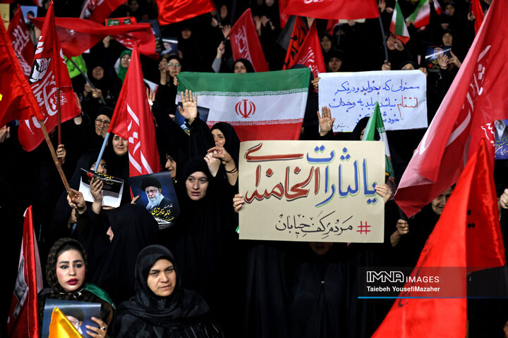 اجتماع خونخواهان امام شهید در همدان