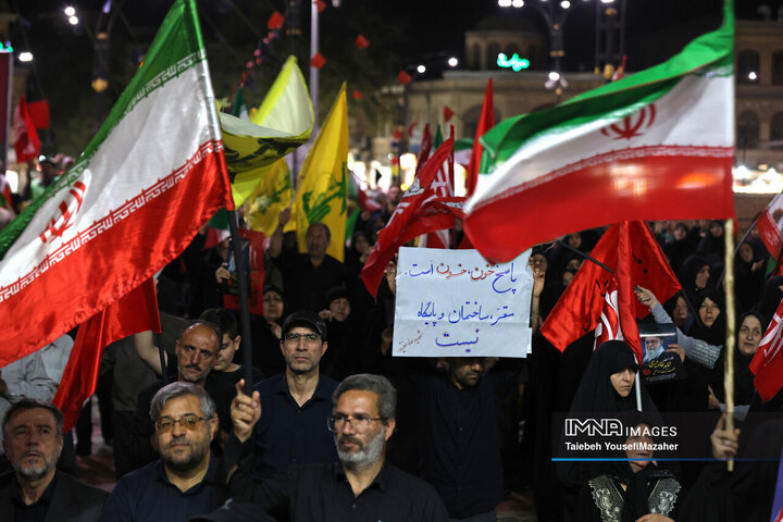 اجتماع خونخواهان امام شهید در همدان