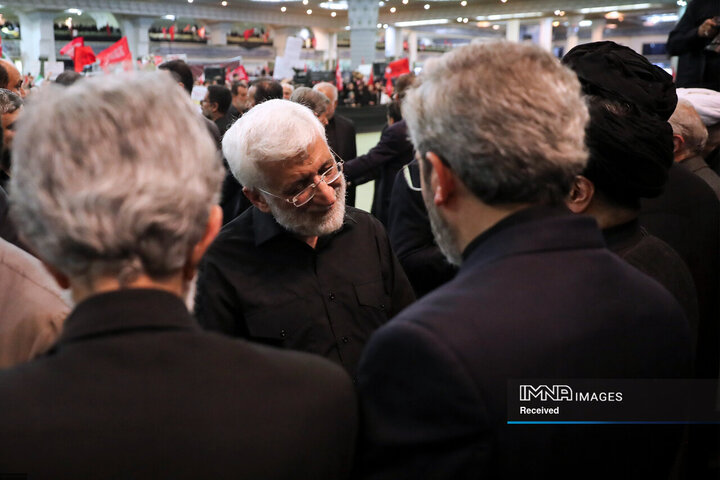 مراسم بزرگداشت رهبر شهید انقلاب در مصلای تهران