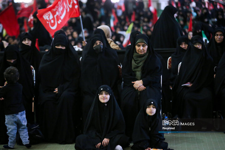 مراسم بزرگداشت رهبر شهید انقلاب در مصلای تهران