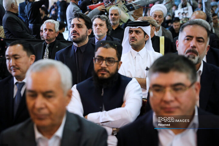 مراسم بزرگداشت رهبر شهید انقلاب در مصلای تهران
