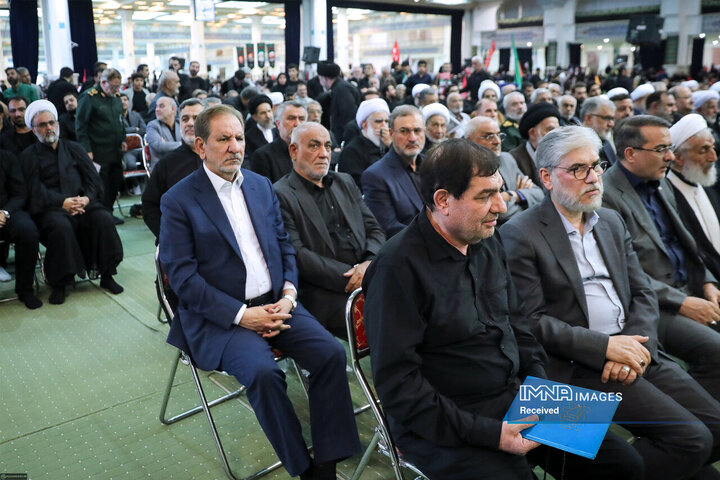 مراسم بزرگداشت رهبر شهید انقلاب در مصلای تهران
