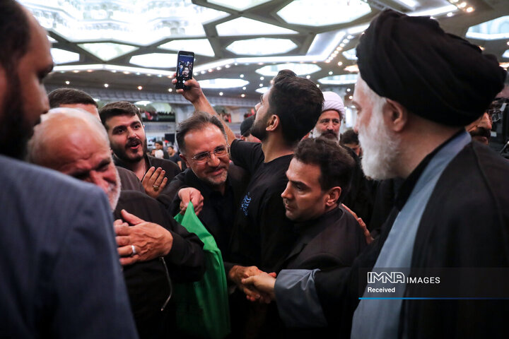 مراسم بزرگداشت رهبر شهید انقلاب در مصلای تهران