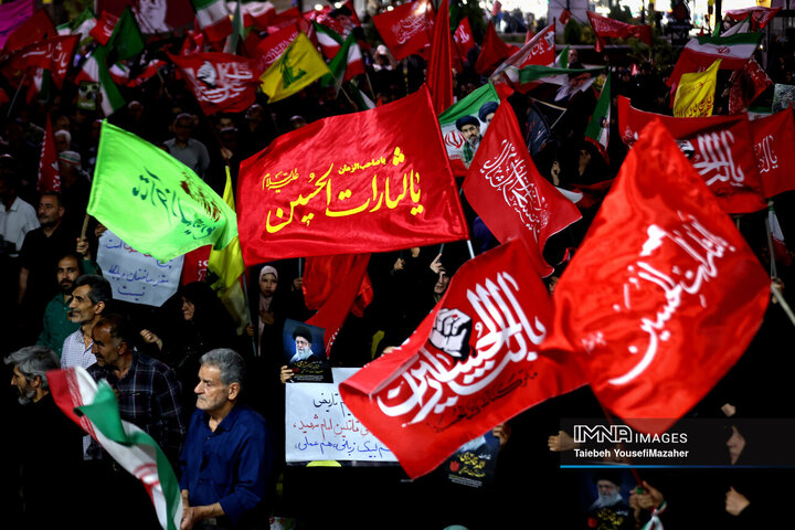 اجتماع خونخواهان امام شهید در همدان