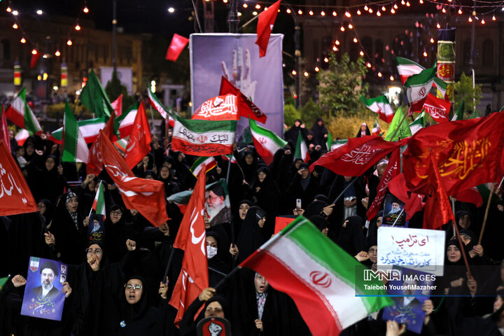اجتماع خونخواهان امام شهید در همدان