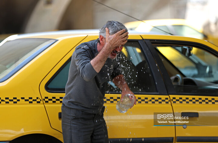 همدان در تب ۴۱ درجه
