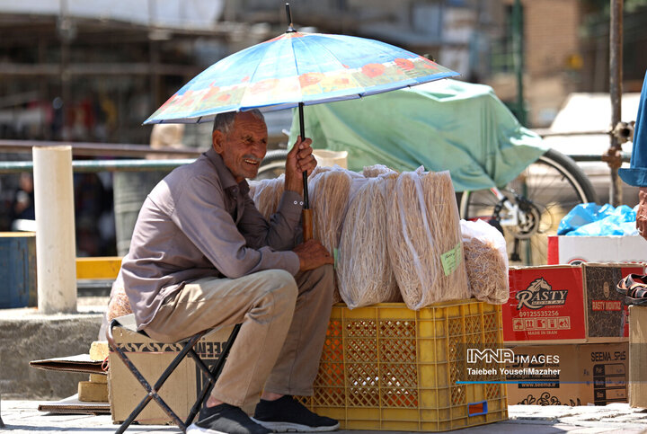 همدان در تب ۴۱ درجه
