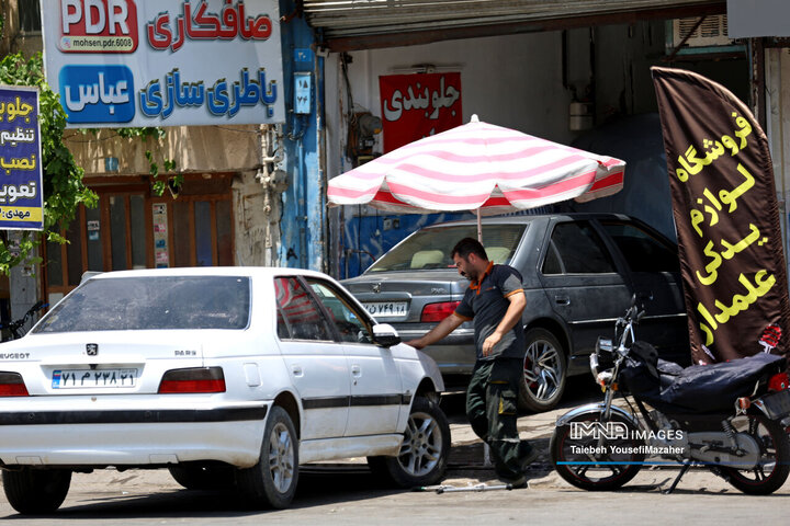 همدان در تب ۴۱ درجه