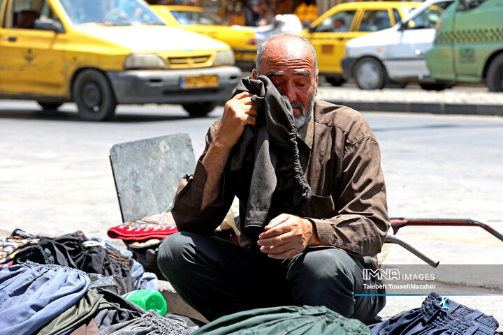 همدان در تب ۴۱ درجه