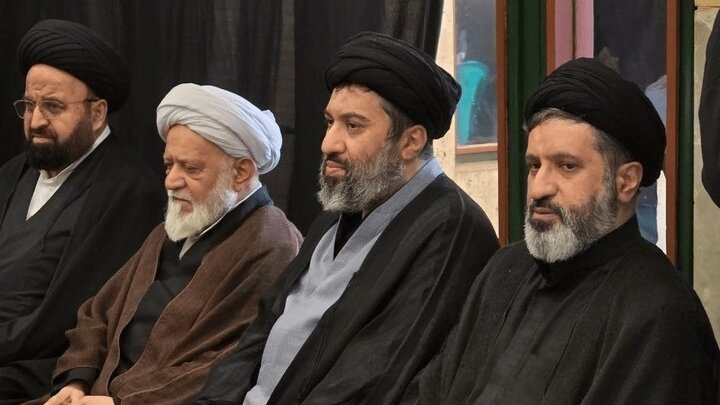 حضور فرزندان رهبر شهید در مراسم بزرگداشت شهید مصباح‌الهدی