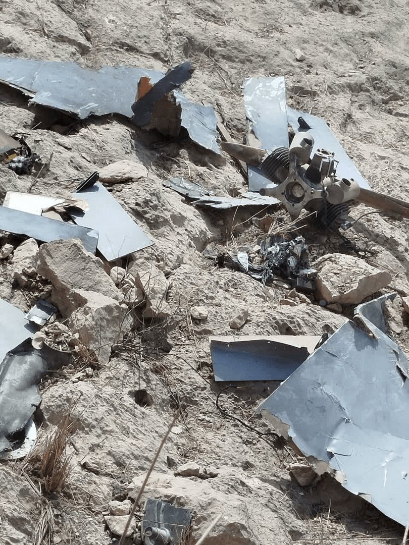 انهدام یک فروند پهپاد «لوکاس» در بندرعباس توسط رزمندگان سپاه