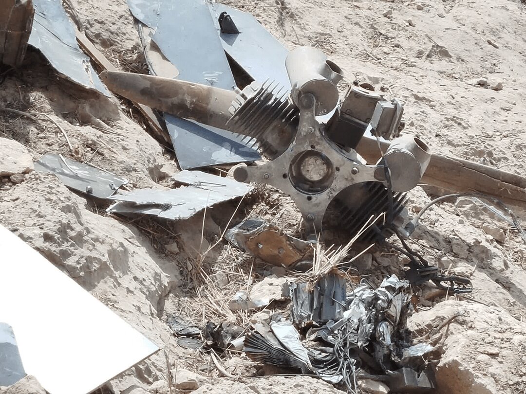 انهدام یک فروند پهپاد «لوکاس» در بندرعباس توسط رزمندگان سپاه