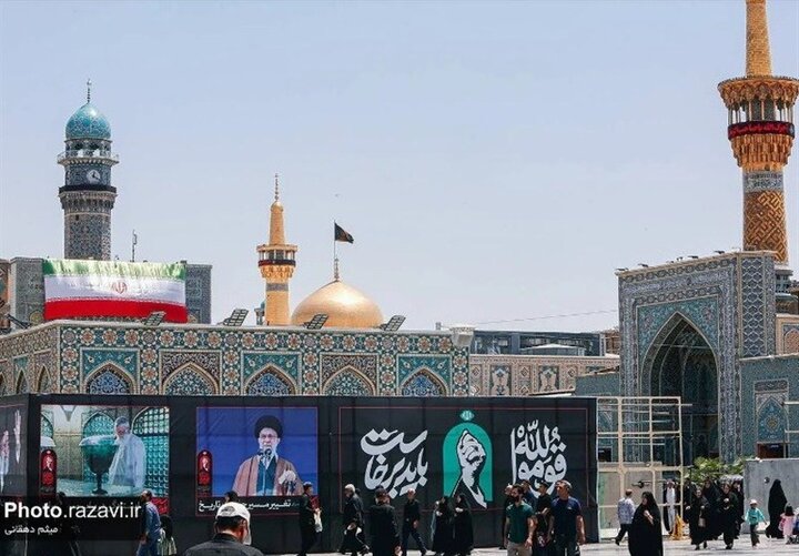 آتش‌سوزی درحرم رضوی خسارتی به تاسیسات وارد نکرد/فعالیت حرم ادامه دارد