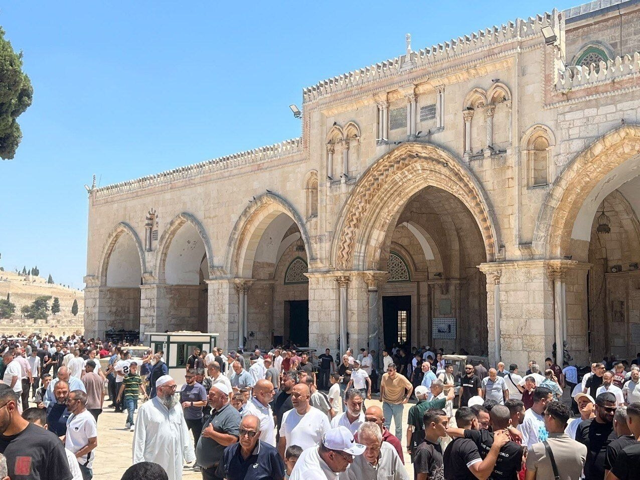 مسجد الاقصی , قدس اشغالی , 