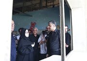 تسریع در روند بازسازی بخش‌های آسیب‌دیده بیمارستان بوشهر
