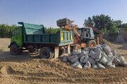 جلوگیری از ساخت‌وساز غیرمجاز و انتقال مصالح ساختمانی در روستای ردان اصفهان