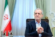 پزشکیان: ‏شادمانی ملت و دولت اسپانیا شادمانی ملت و دولت ایران است