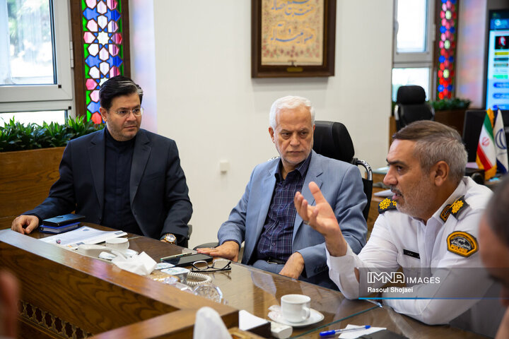 نشست شورای ترافیک شهر اصفهان