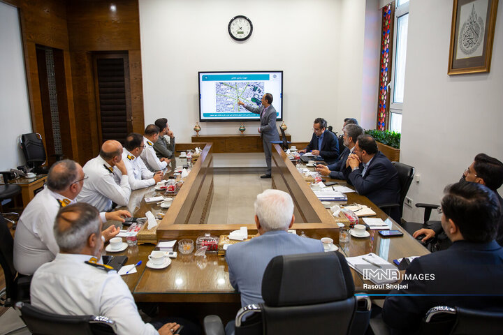 نشست شورای ترافیک شهر اصفهان