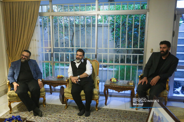 دیدار شهردار اصفهان با استاد «مرتضی رزاقی»