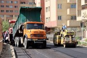 آغاز عملیات آسفالت معابر پیرامون فرهنگسرای شهید کشوری