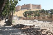 آغاز عملیات اجرایی «چهارباغ گلستان»؛ گره چند دهه‌ای آزادسازی حریم قلعه فلک‌الافلاک باز شد
