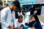 آغاز رزمایش بزرگ خدمت‌رسانی بسیج جامعه پزشکی کرمانشاه در مسیر اربعین