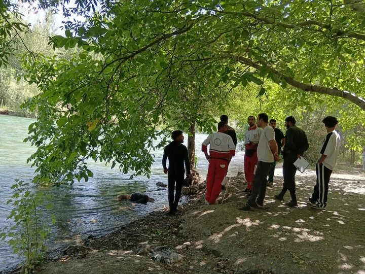 غرق‌شدن دختر ۹ ساله در کوهرنگ و کشف جسد مردی ناشناس در سامان