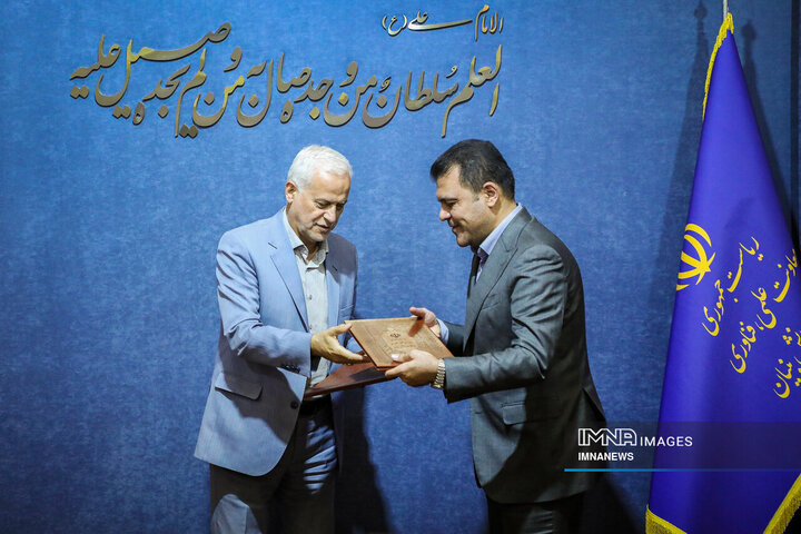 آیین امضای تفاهم‌نامه راه‌اندازی خانه خلاق و نوآوری اصفهان