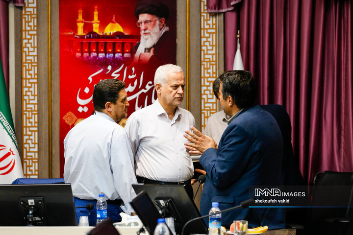 جلسه شورای سازمان عمران شهرداری اصفهان
