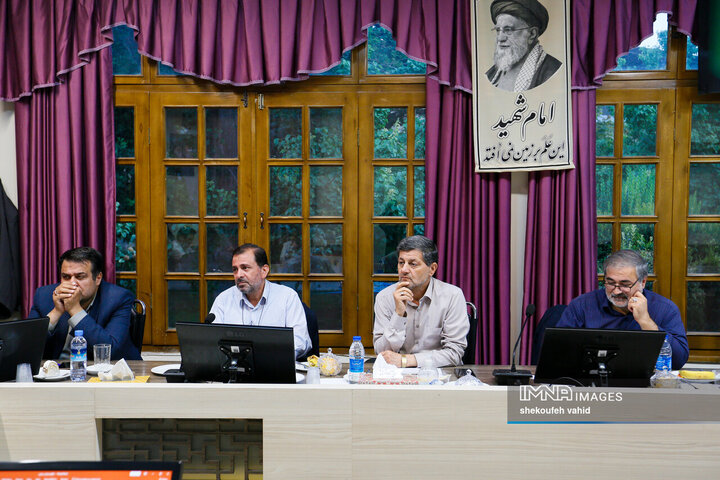 جلسه شورای سازمان عمران شهرداری اصفهان