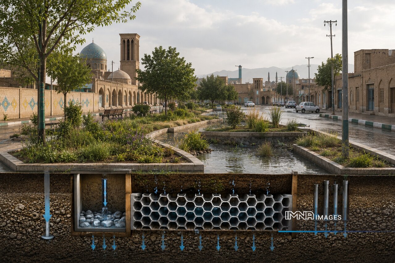 شهر اسفنجی؛ راهکار نوین مقابله با خشکسالی، سیلاب و تغییرات اقلیمی شهرها