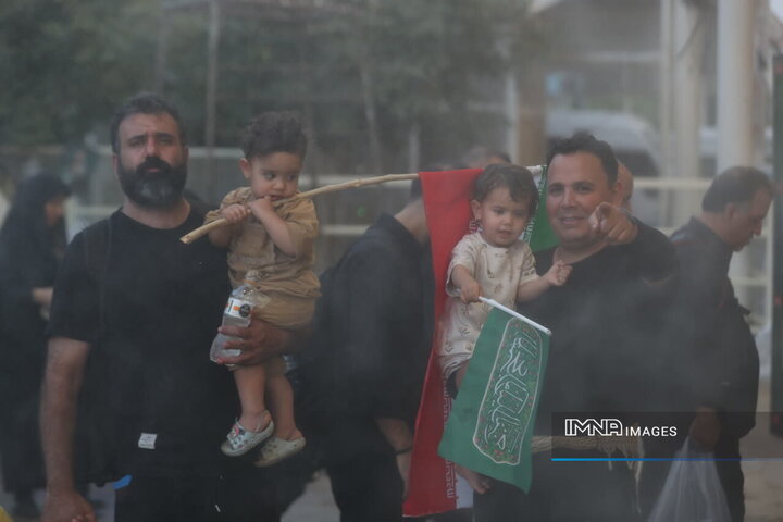 اینجا دروازه کربلاست؛ «خسروی» غرق در شور حسینی