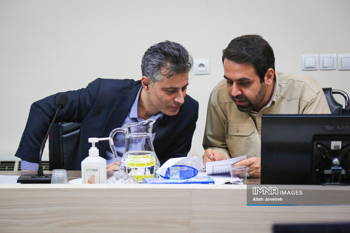 جلسه شورای سازمان ساماندهی مشاغل شهری شهرداری اصفهان