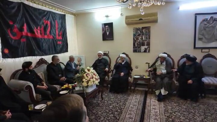 دیدار رئیس قوه قضائیه با خانواده شهید سپهبد سید عبدالرحیم موسوی