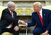 تعریف و تمجید نتانیاهوی قاتل از دیدار با ترامپ تروریست