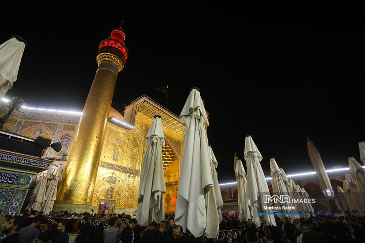 حال و هوای حرم امام علی(ع) در آستانه اربعین حسینی