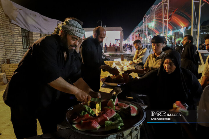 مرز چذابه در آستانه اربعین حسینی