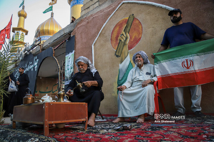 مرز چذابه در آستانه اربعین حسینی