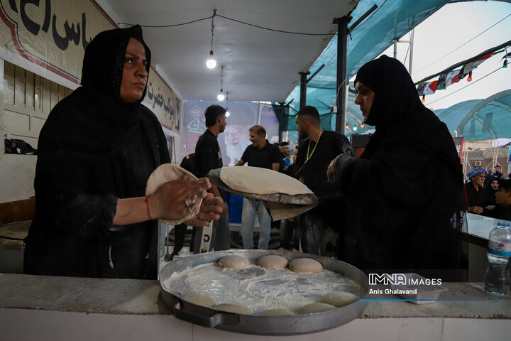 مرز چذابه در آستانه اربعین حسینی